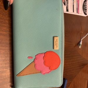 Kate Space ice cream wallet